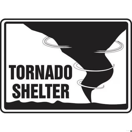 Accuform SAFETY SIGN TORNADO SHELTER MFEX528VS MFEX528VS